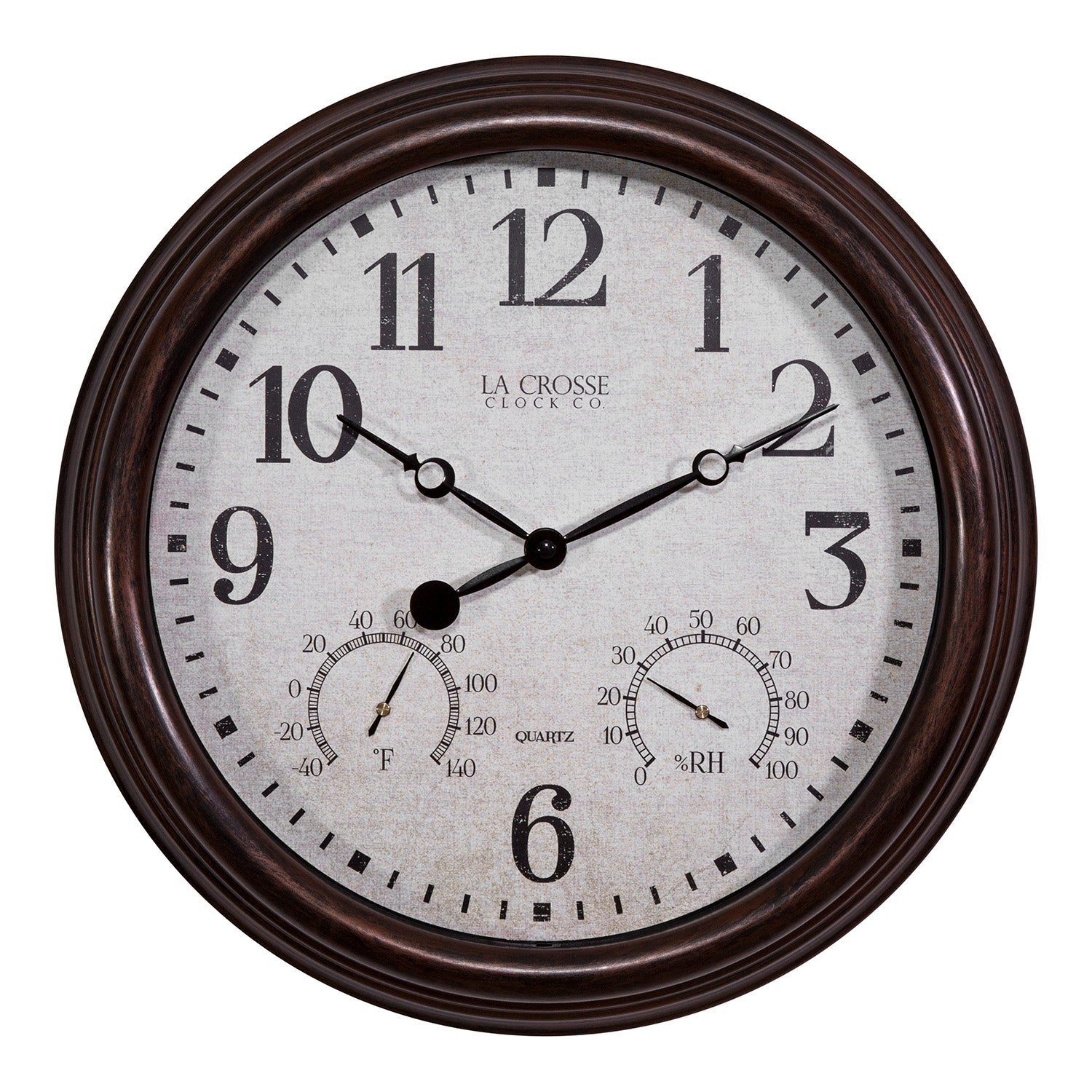 404-3015 15-inch Indoor/Outdoor Wall Clock