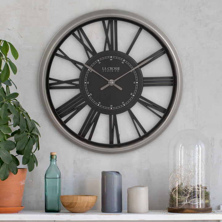 404-3033 13-inch Oxford Wall Clock