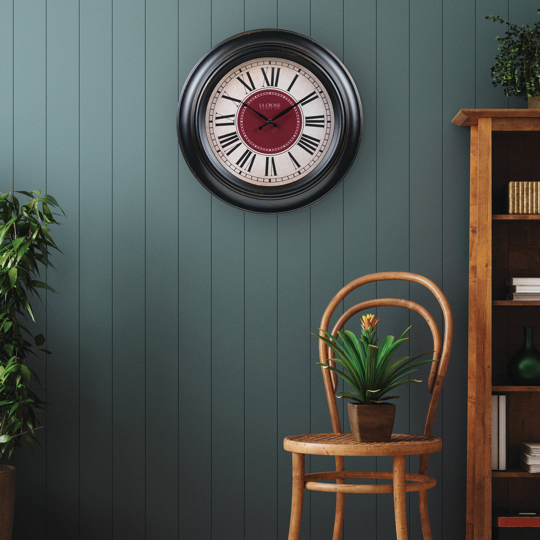 404-3045B 18-inch Barton Wall Clock