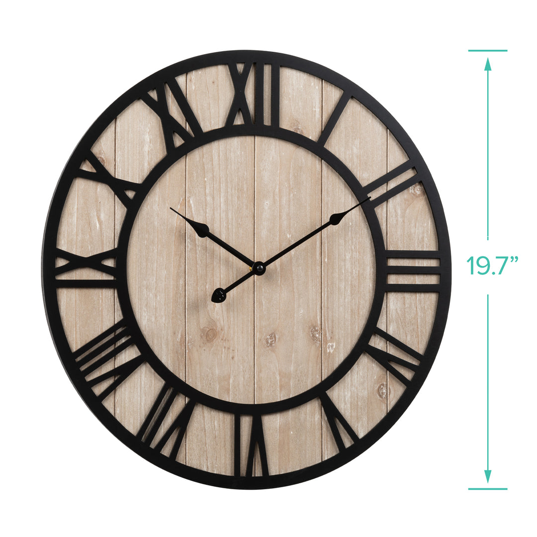 404-3450A 19.7-inch Harper Wall Clock