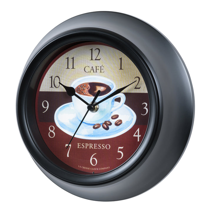 404-3623C 9-inch Cafe Wall Clock
