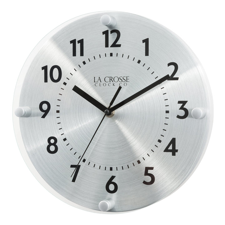 404-3725 10-inch Orion Metal Wall Clock