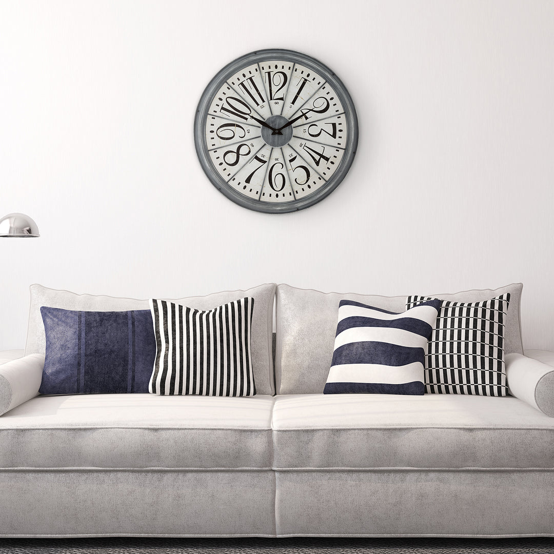 404-3950 20-inch Alice Wall Clock – La Crosse Technology 404-3950 20-inch Alice Wall Clock – La Crosse Technology