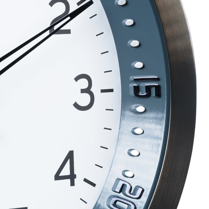 404-54667 10-inch Atomic Analog Wall Clock