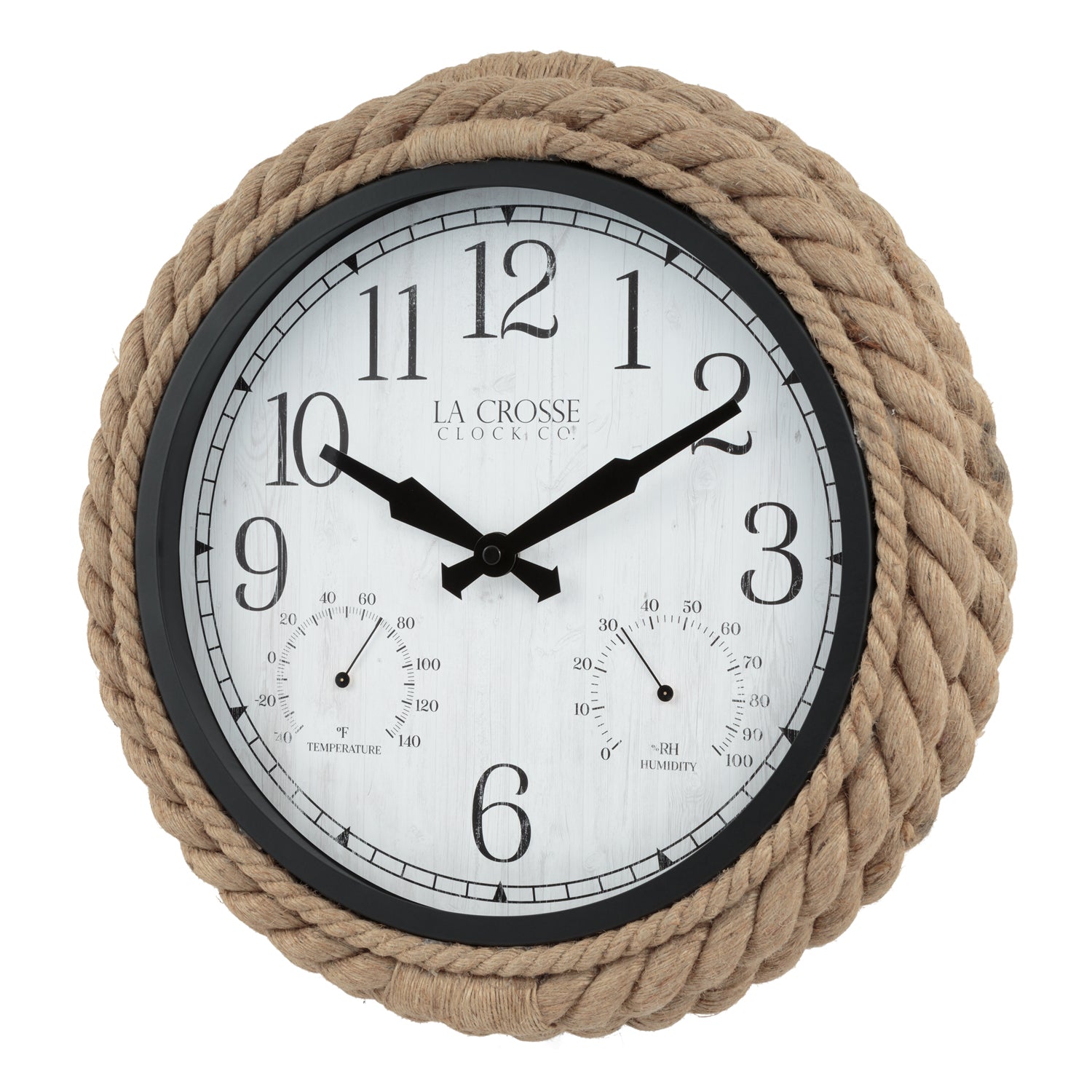433-3836 14-inch Rowan In/Outdoor Wall Clock