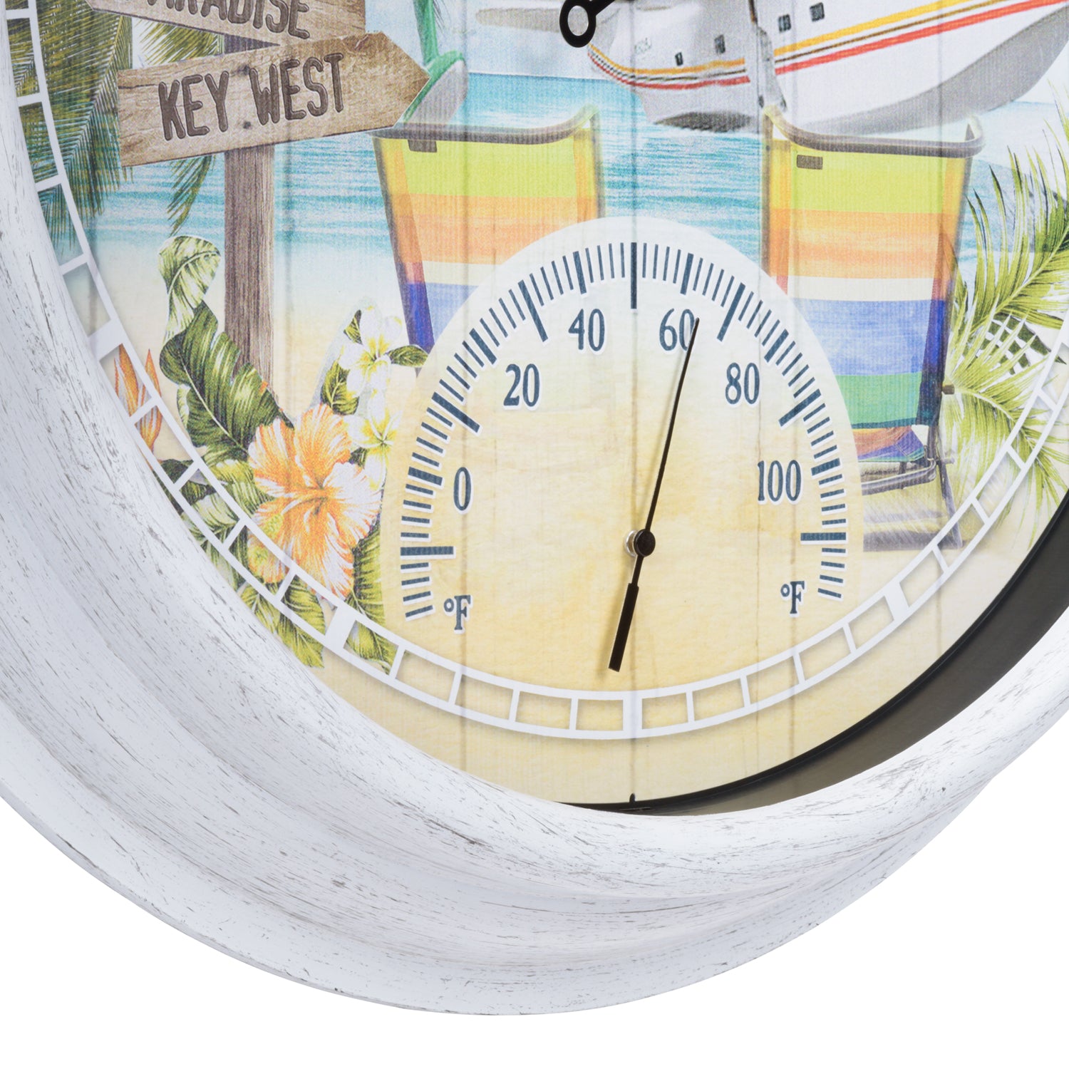 Margaritaville Margaritaville Wall Indoor/Outdoor Analog Thermometer