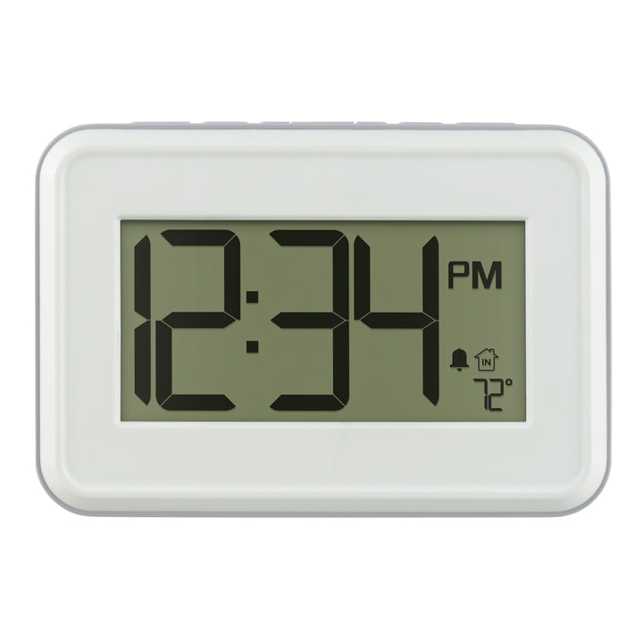 513-113W Digital Wall Clock