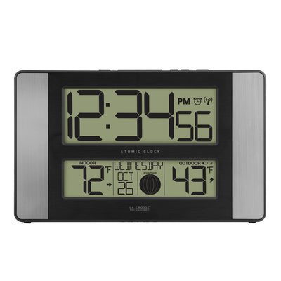 513-1417CHV2 Atomic Digital Wall Clock