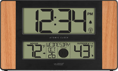 513-1417CHV2 Atomic Digital Wall Clock