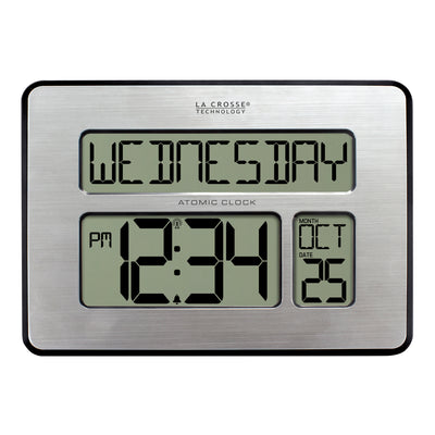 513-1419-WAV4 Atomic Digital Wall Clock