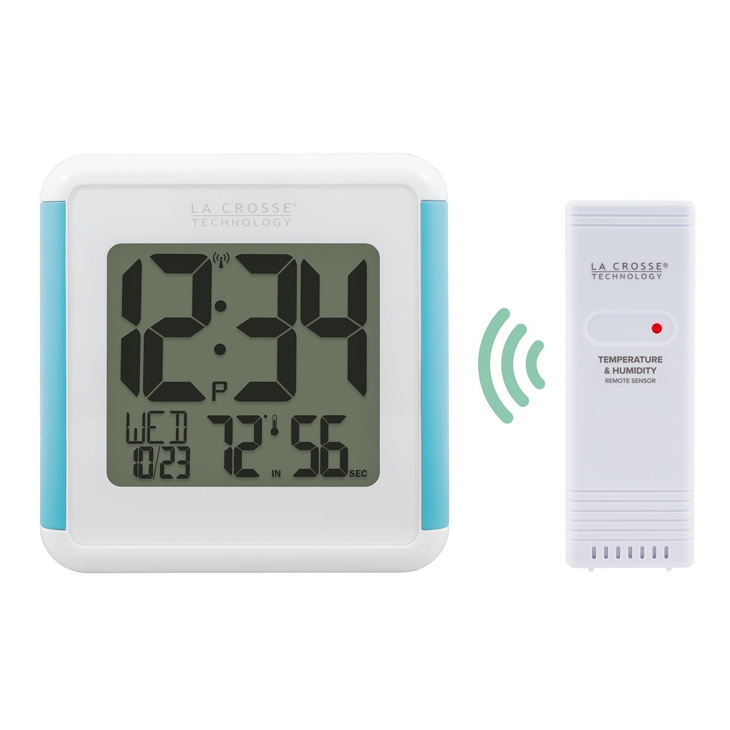 Shower Cube Atomic Clock | Digital Wall Clocks | La Crosse Technology