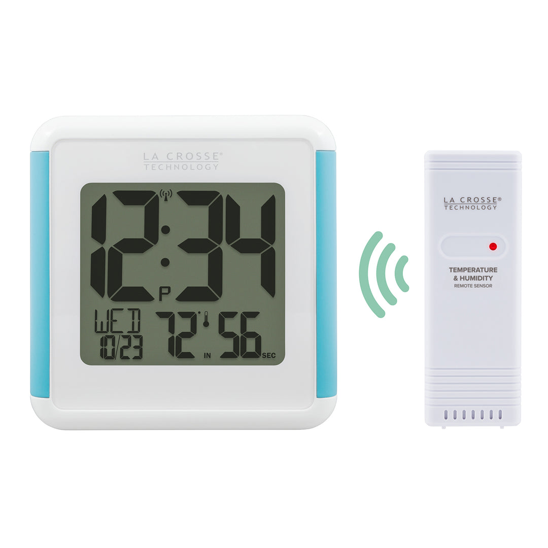 Shower Cube Atomic Clock | Digital Wall Clocks | La Crosse Technology