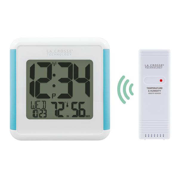 Shower Cube Atomic Clock | Digital Wall Clocks | La Crosse Technology