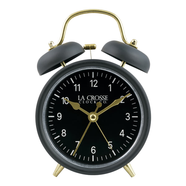 Twin Bell Alarm Clock | Retro Alarm Clock with Bells | La Crosse