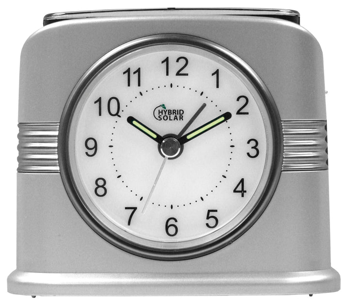 Solar Analog Alarm Clock