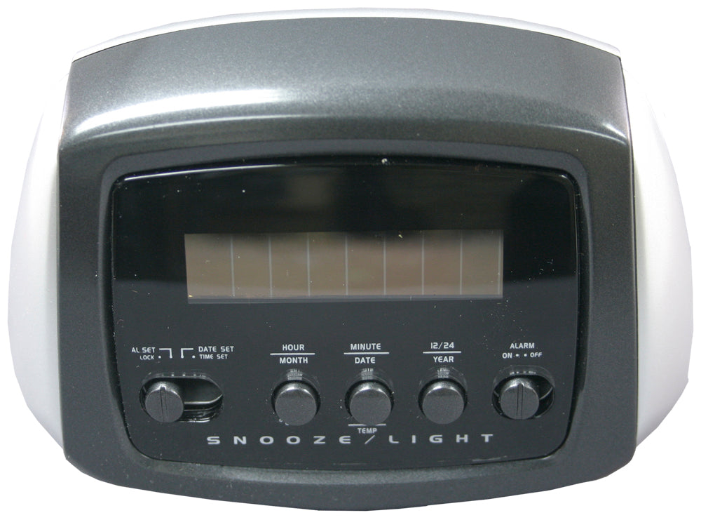 Solar Desktop LCD Alarm
