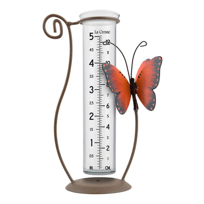 704-71077 Butterfly Rain Gauge - Blue