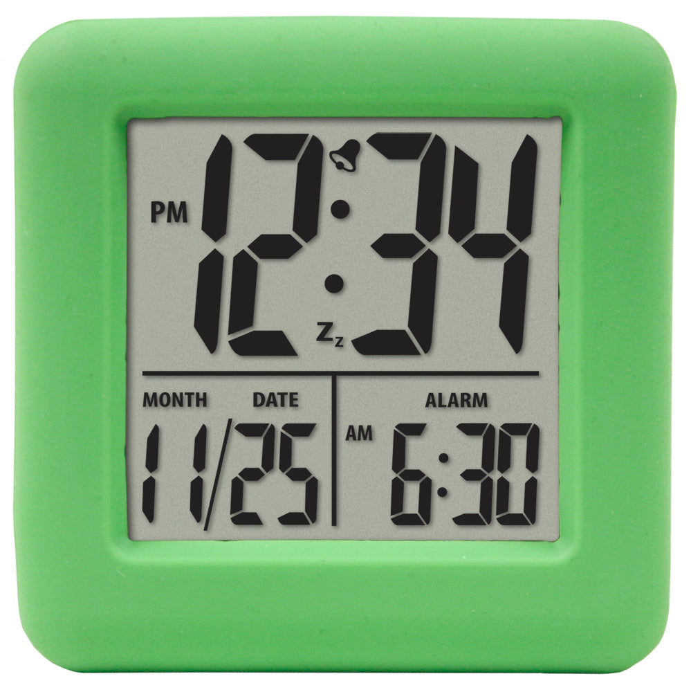 70912 Soft Cube LCD Alarm Clock