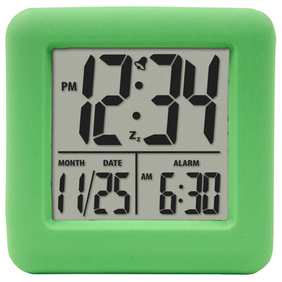 70913 Soft Cube LCD Alarm Clock
