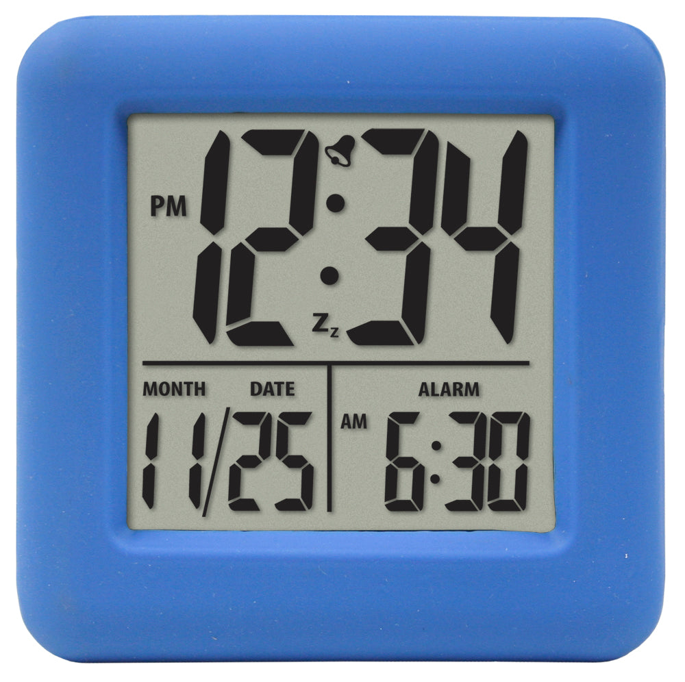 70912 Soft Cube LCD Alarm Clock