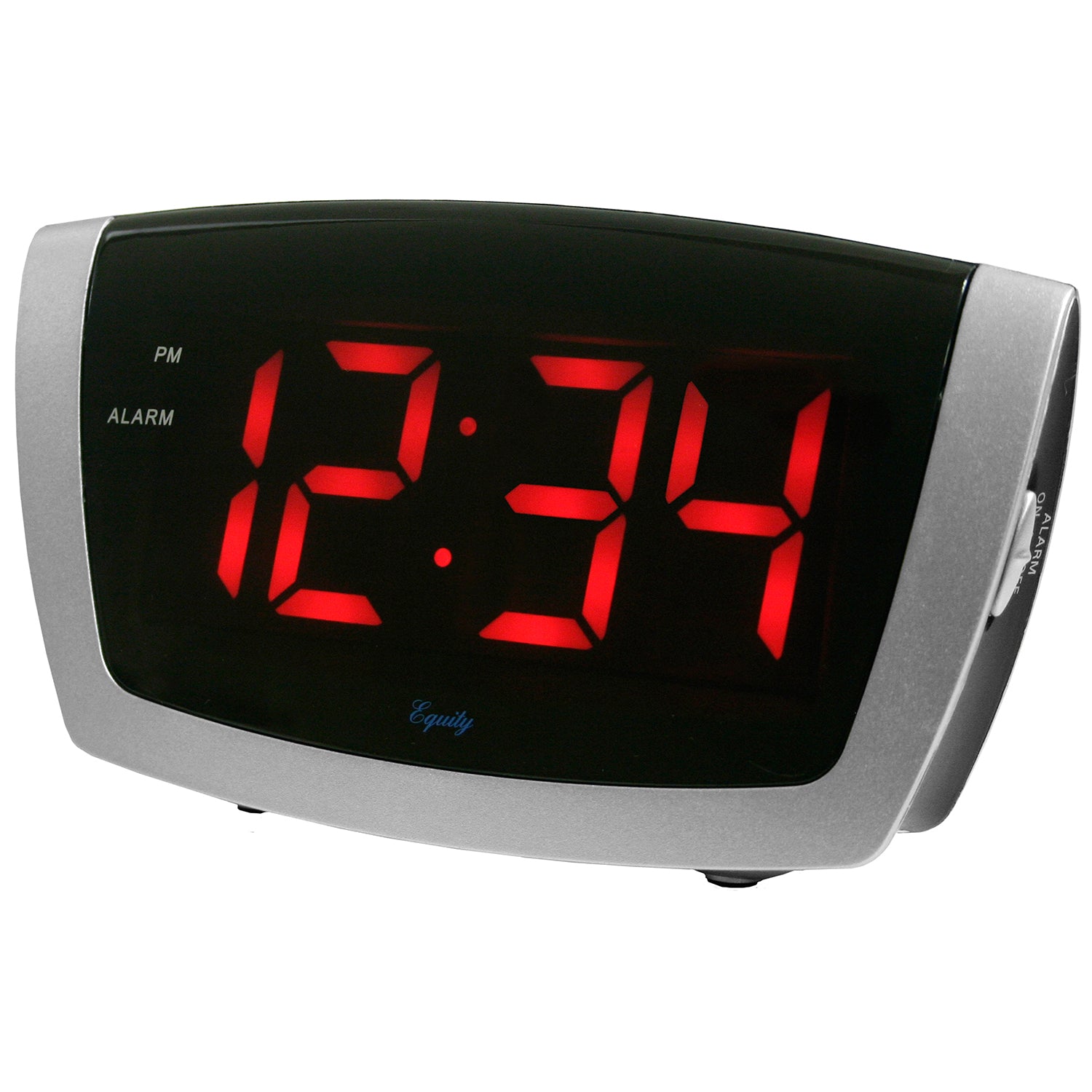 75906 Large Red LED Alarm Clock