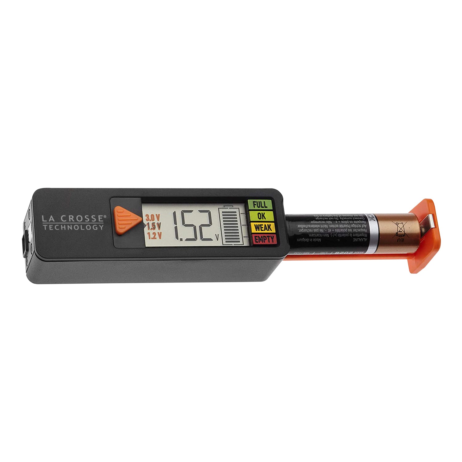 Digital Battery Tester | Voltage Check for Common Batteries | La