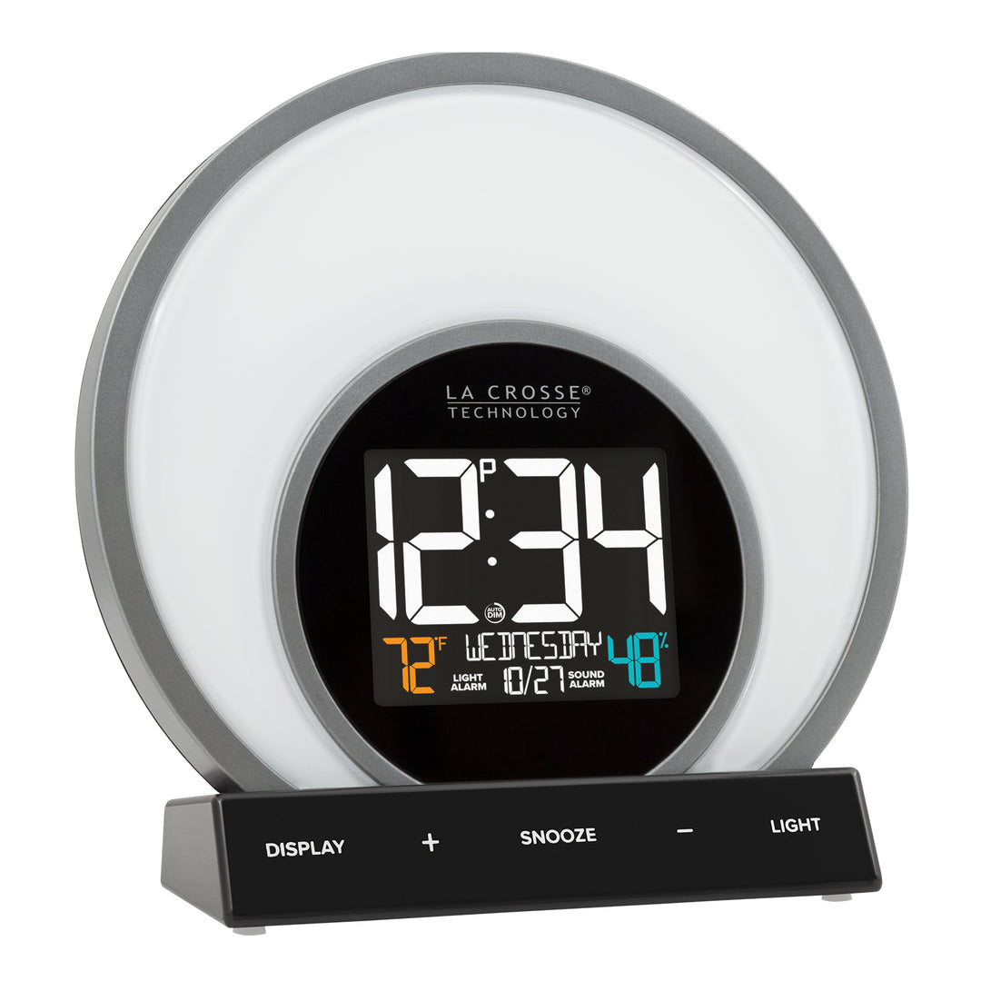 CA80994 Soluna Light Alarm Clock – La Crosse Technology