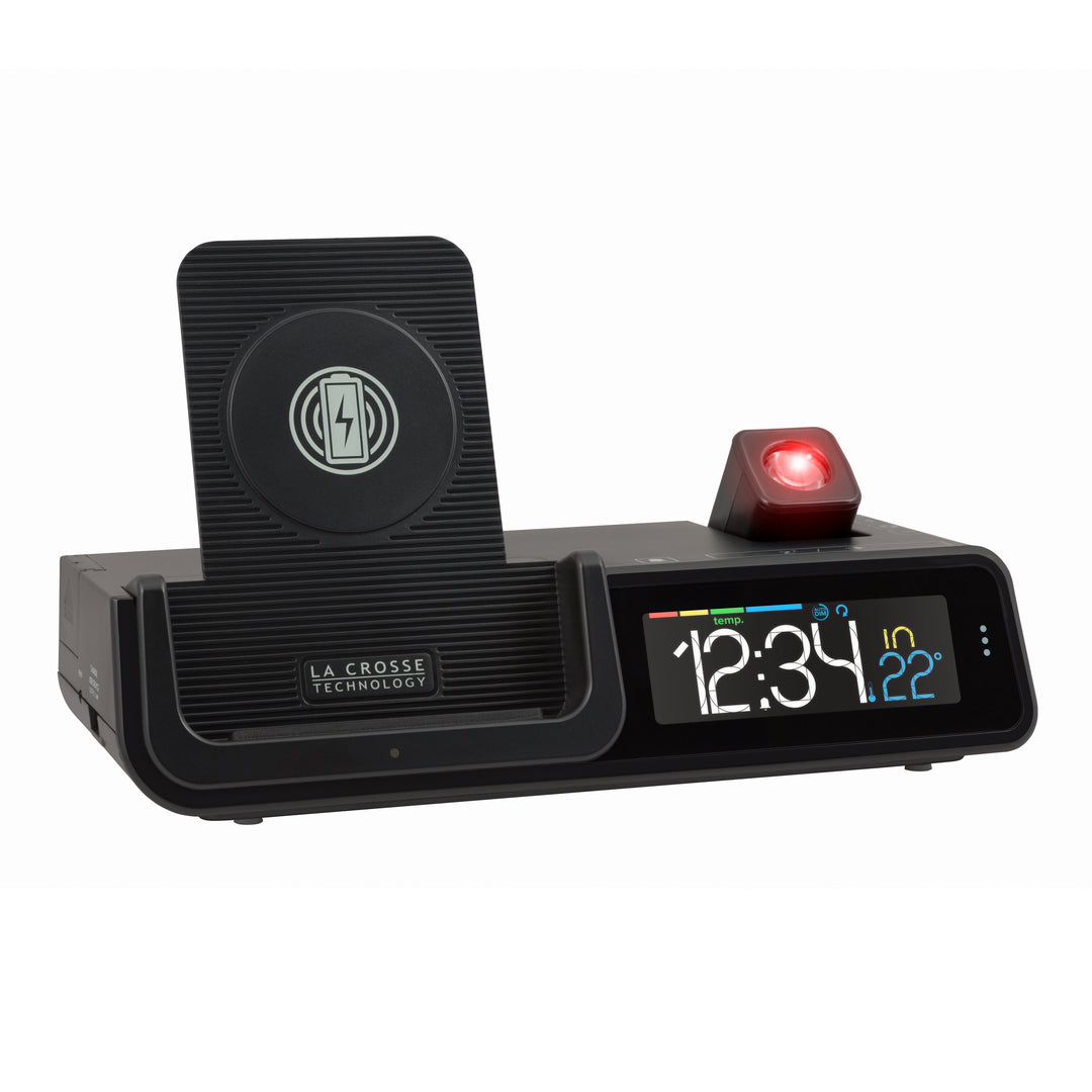 CA80765 Wattz 4-in-1 Projection Alarm Clock
