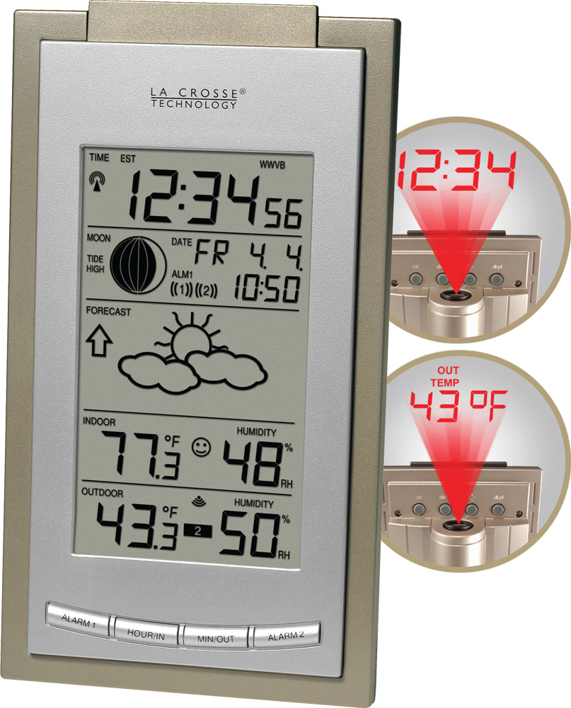 Wireless Forecast Projection Station