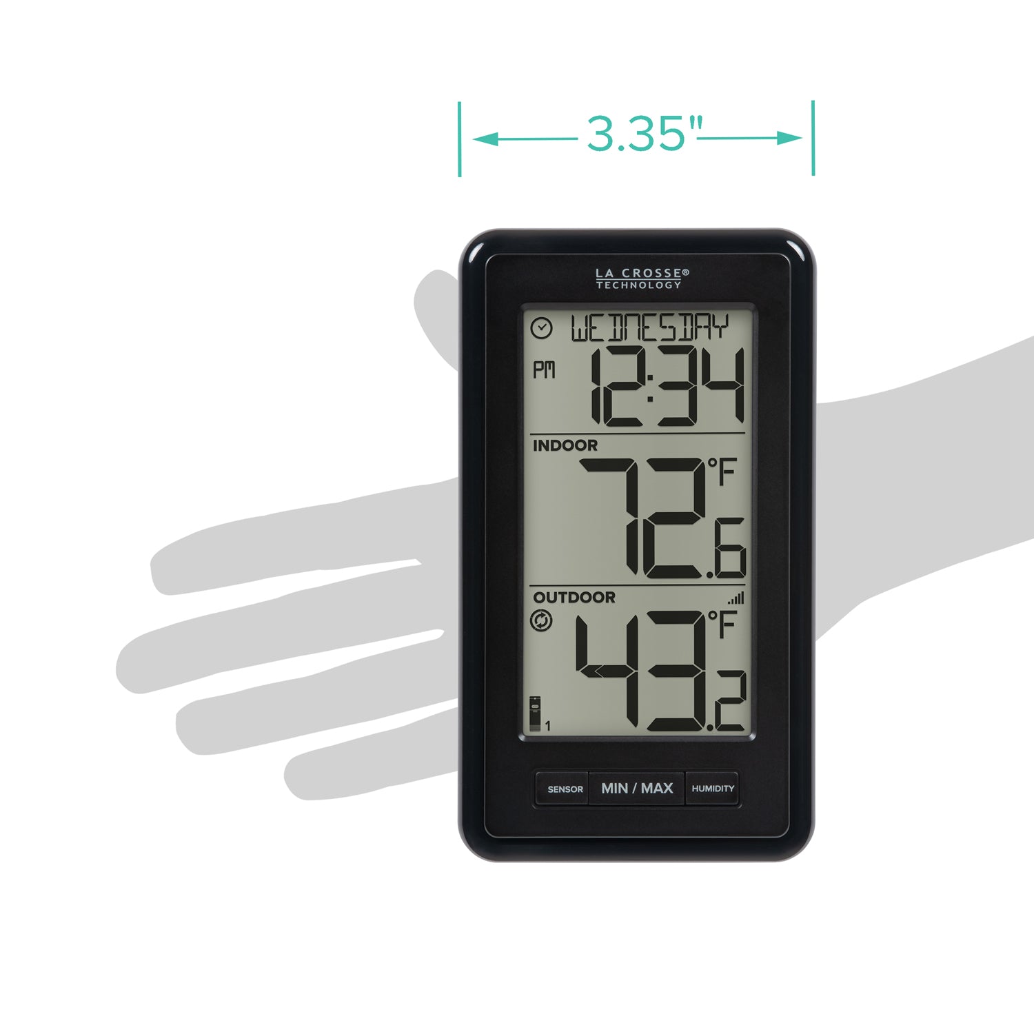 WS-9160U-IT Wireless Thermometer – La Crosse Technology