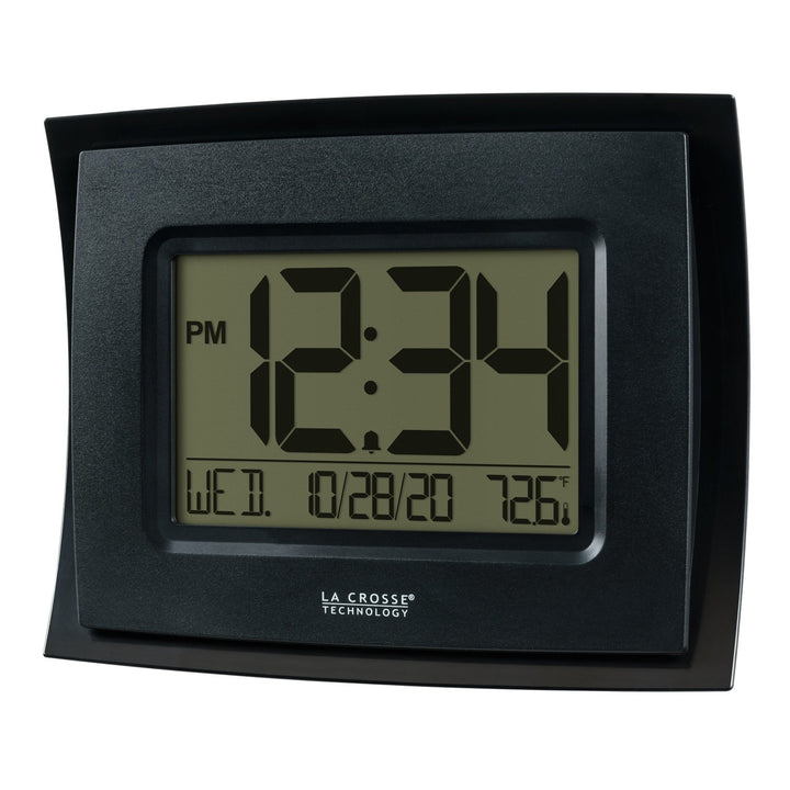 VIRUS Powerlock III ビンディング ブラック WT-8002UV2-B Digital Wall Clock with Indoor Temp and Calendar
