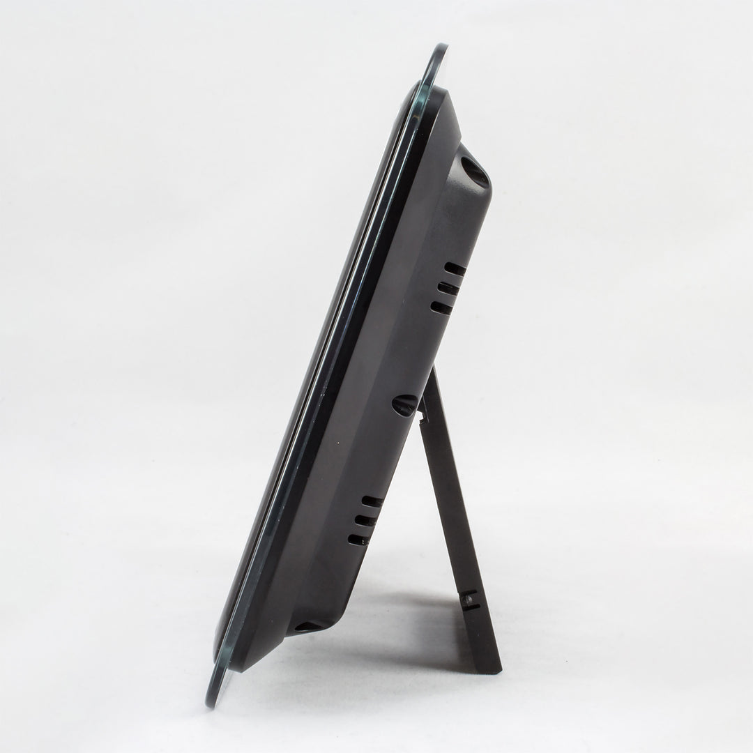 Digital Atomic Wall Clock with Indoor Temperature and Humidity