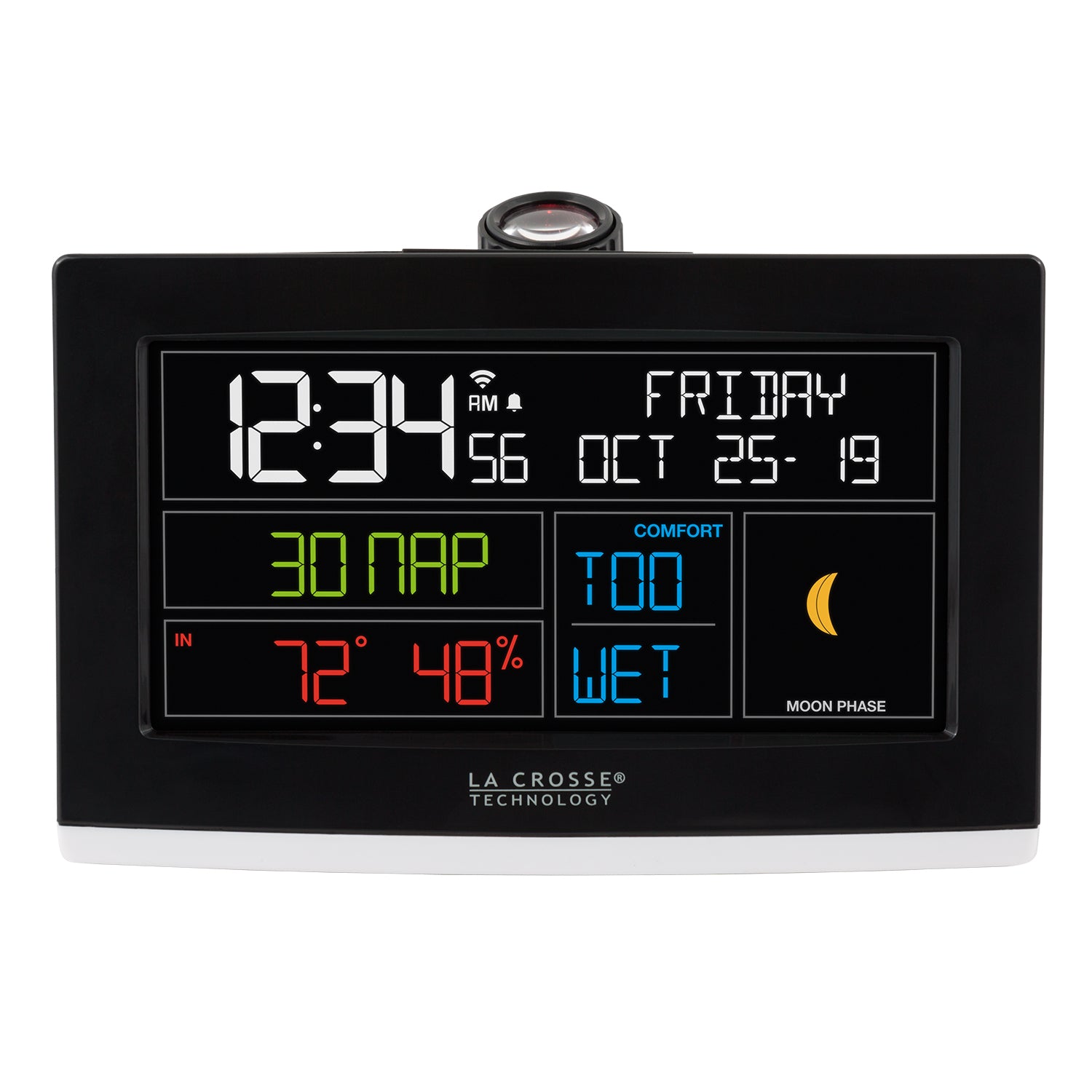C82929 WiFi Projection Alarm Clock