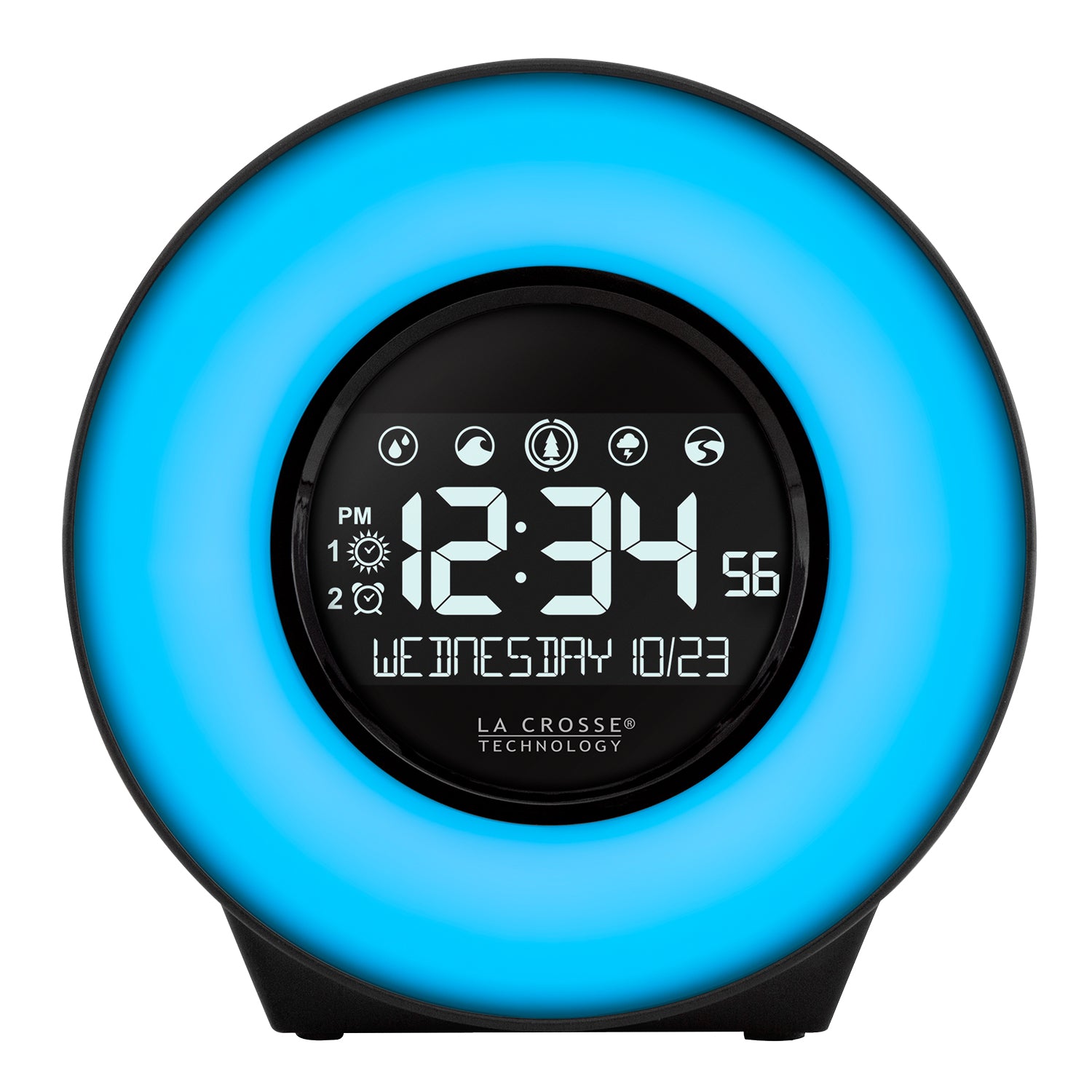 C83117 Mood Light and Nature Sound Alarm Clock