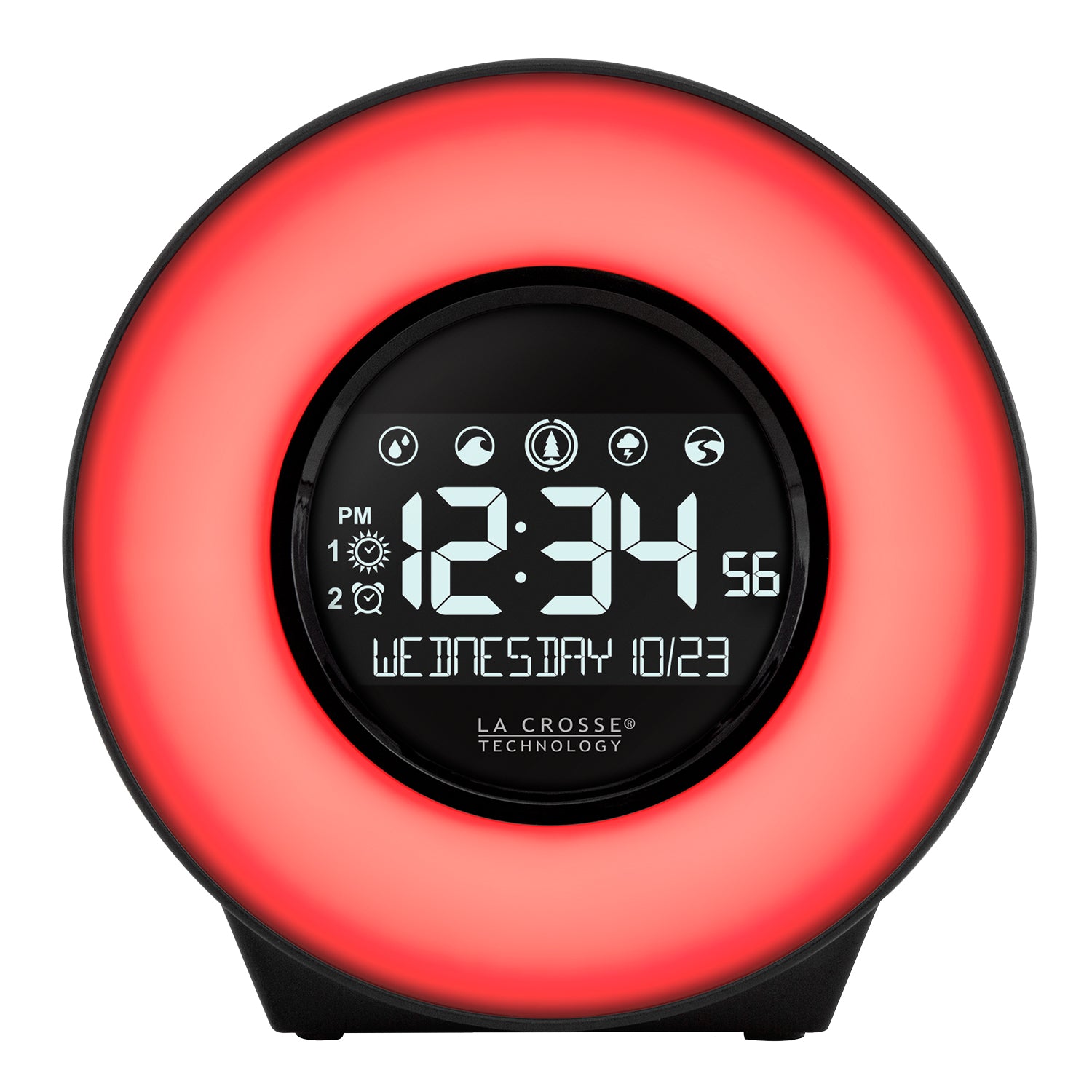 C83117 Mood Light and Nature Sound Alarm Clock