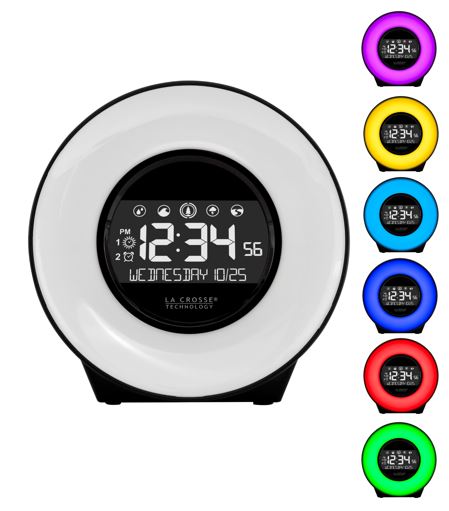 Mood Light and Nature Sound Alarm Clock