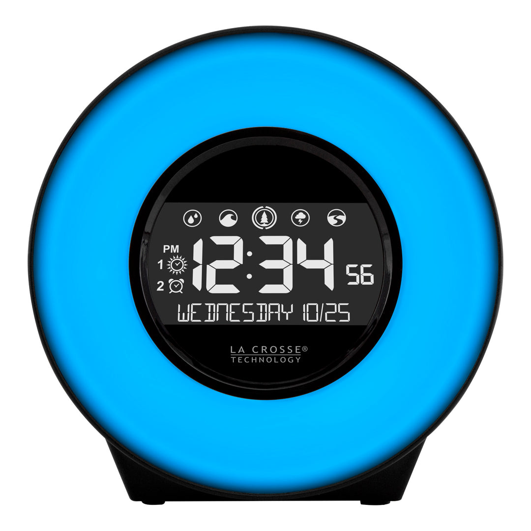 Mood Light and Nature Sound Alarm Clock