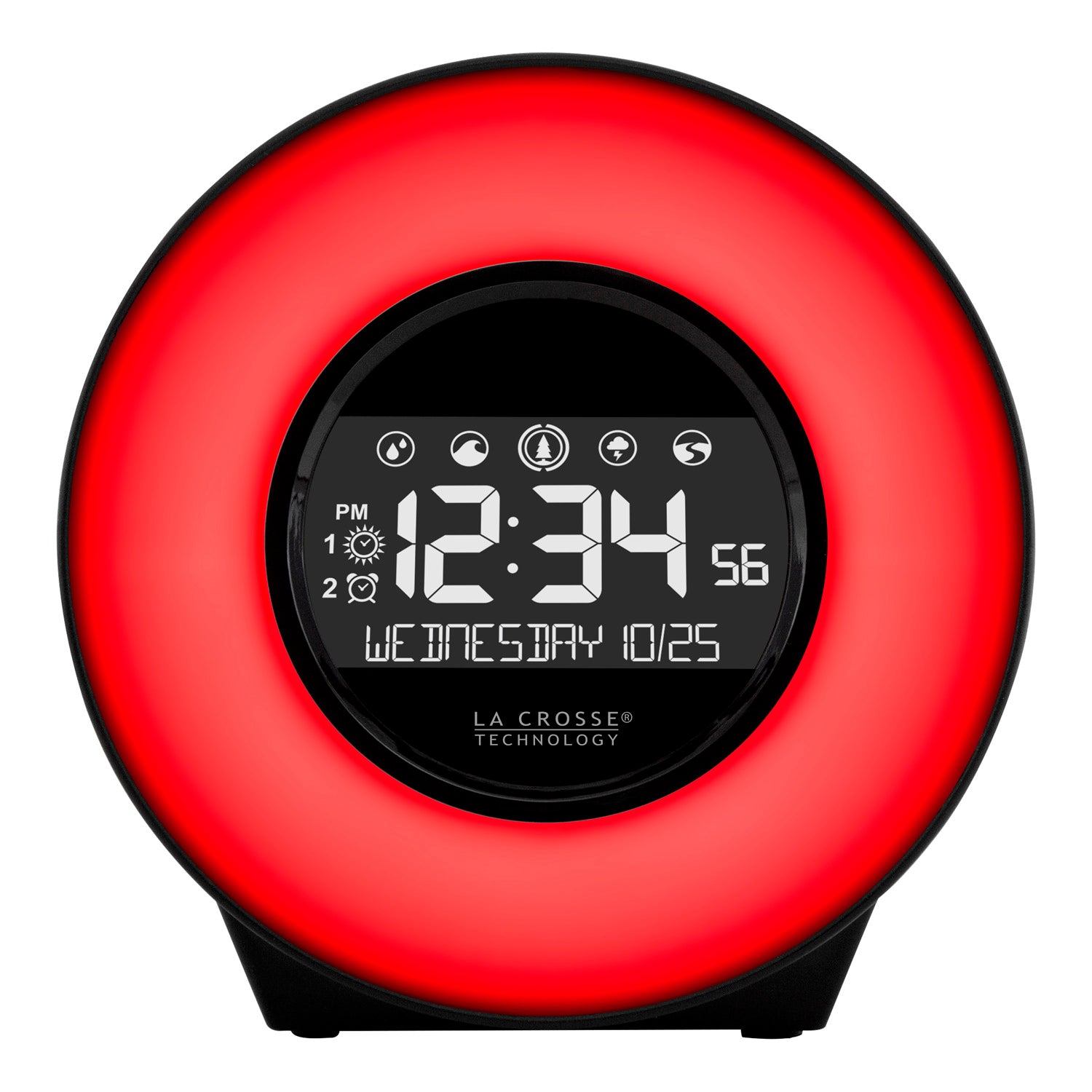 Mood Light and Nature Sound Alarm Clock