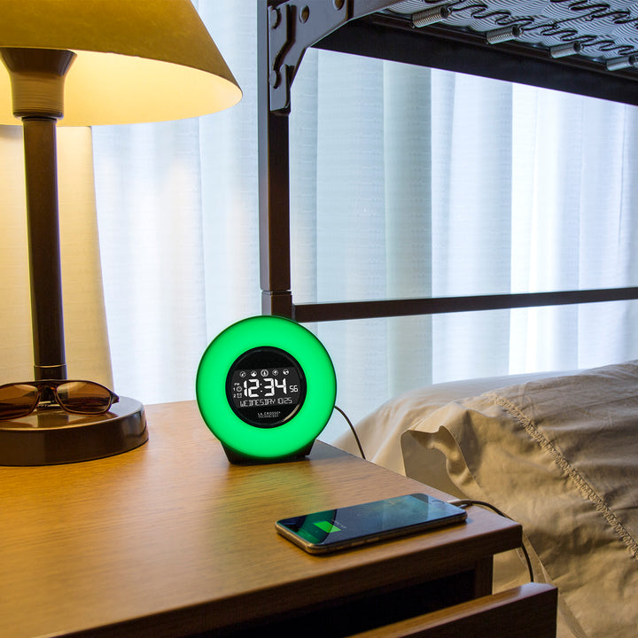Mood Light and Nature Sound Alarm Clock