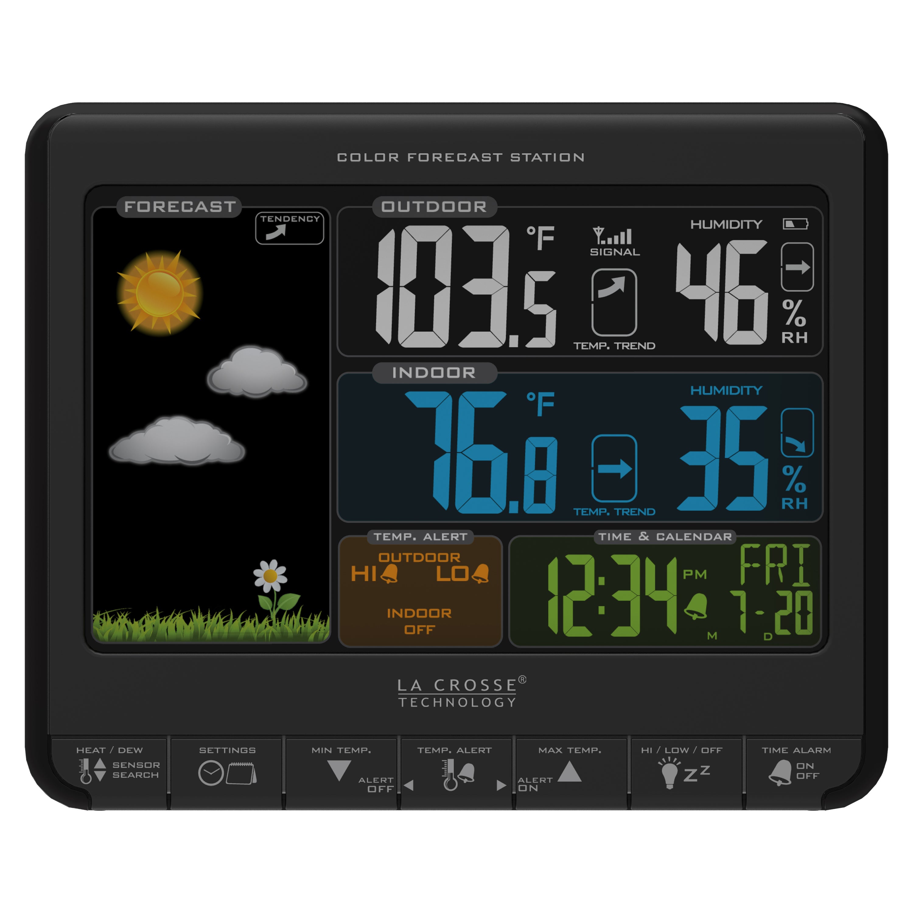 CA85176 Wireless Color Forecast Station La Crosse Technology