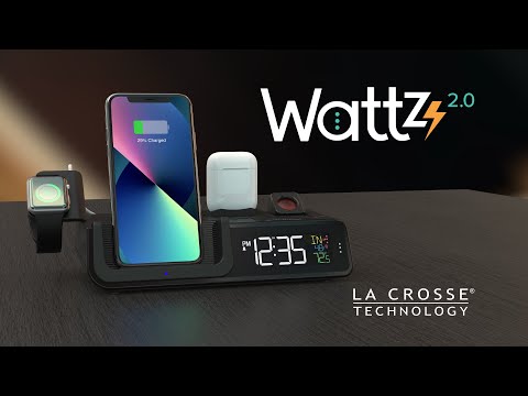 C75709 Wattz 2.0 Projection Alarm Clock