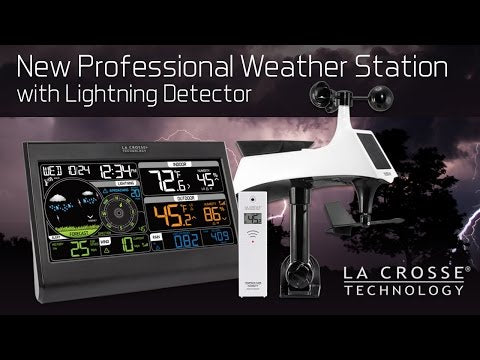 Complete Personal Weather Station with Lightning Detector