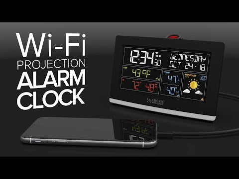 CA81199 WiFi Projection Alarm Clock