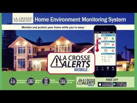 Temp/Humidity Monitor and Alert System with Threaded Wet Temp Probe and Tee Adapter Kit