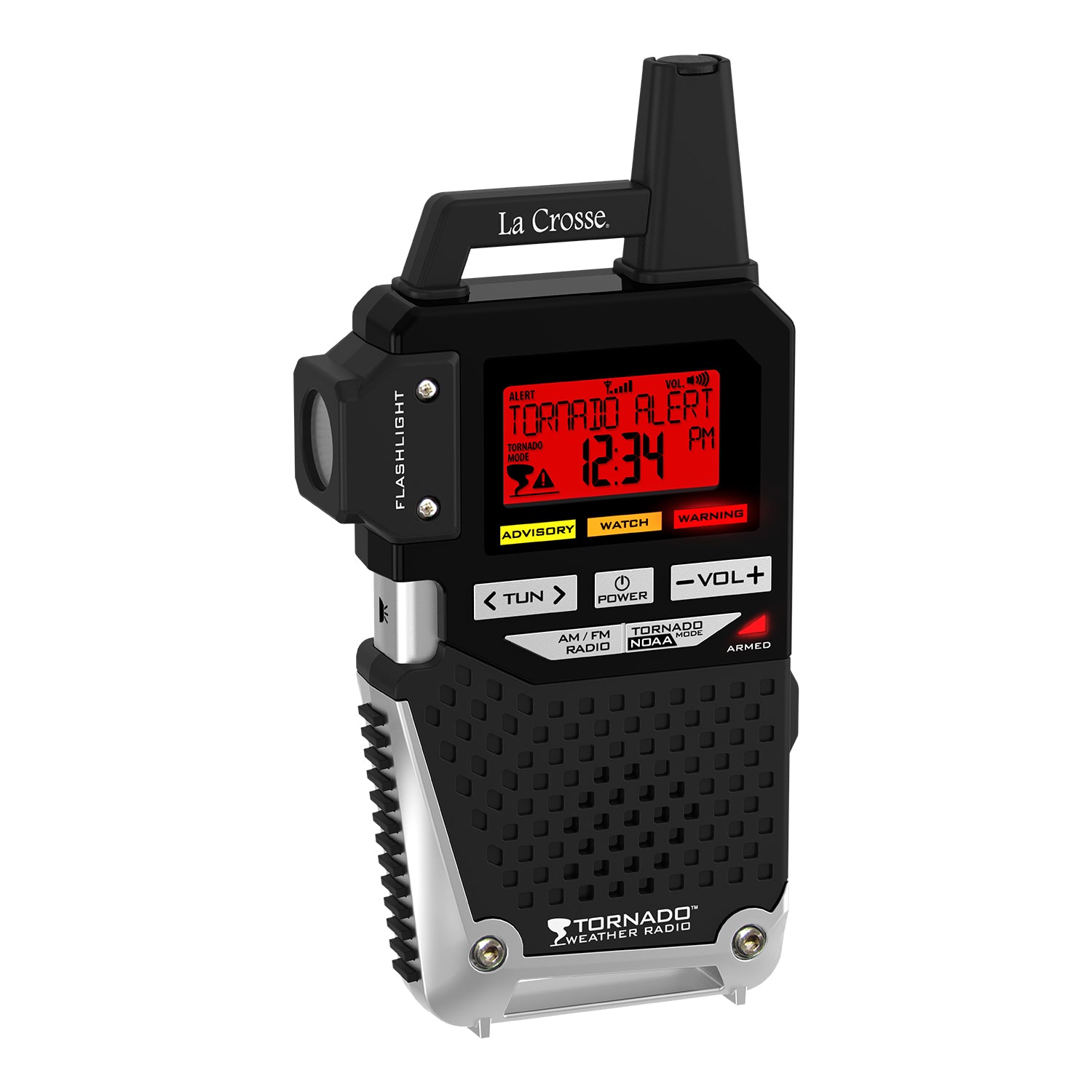 American Leader Pocket Radio 鉱石ラジオ All NOAA HAZARDS / AM / FM Weather Alert Radio