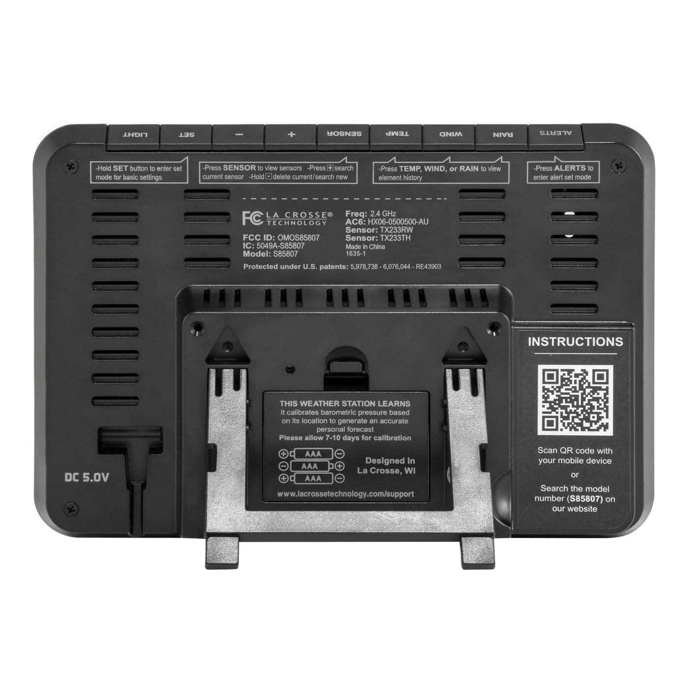 s85807 back feet lax