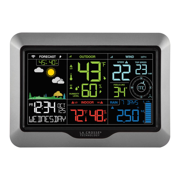  La Crosse Technology S82967 Wireless Digital Personal Weather  Station : Patio, Lawn & Garden