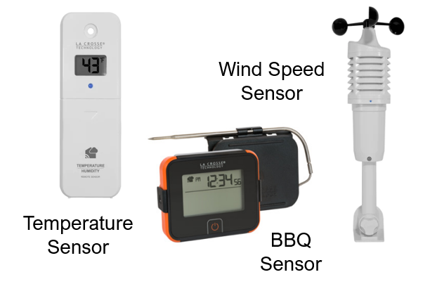 La Crosse View Mix and Match Three Add-On Sensors Bundle