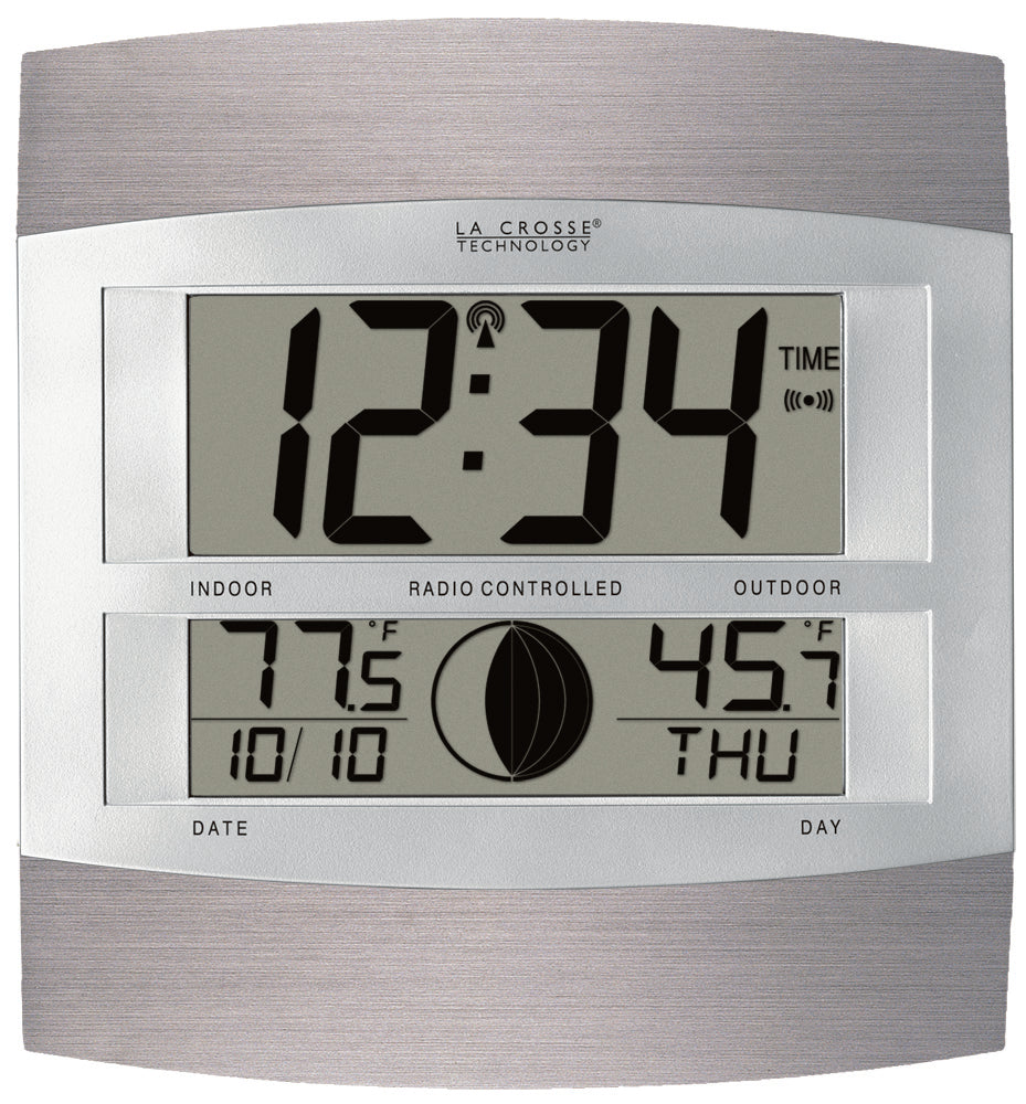 Atomic Digital Wall Clock