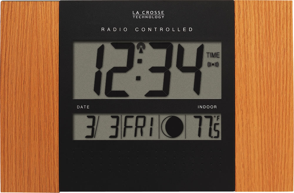Atomic Digital Wall Clock